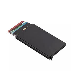 Slim Minimalist Credit Card Holder For Men and Women Metal Case
