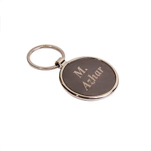 Cosmic Name Metallic Keychain