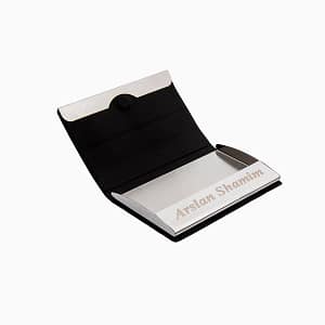Table Stand Visiting Card Holder | Engraved Name