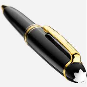 Jitter Black Pen with Engraved Name