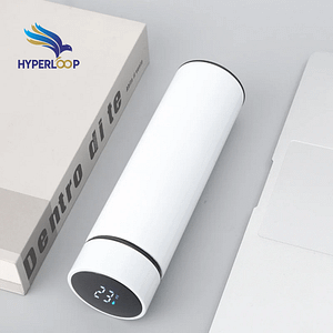 Customized Logo or Name Printed Led Temperature Display Smart Water Bottle