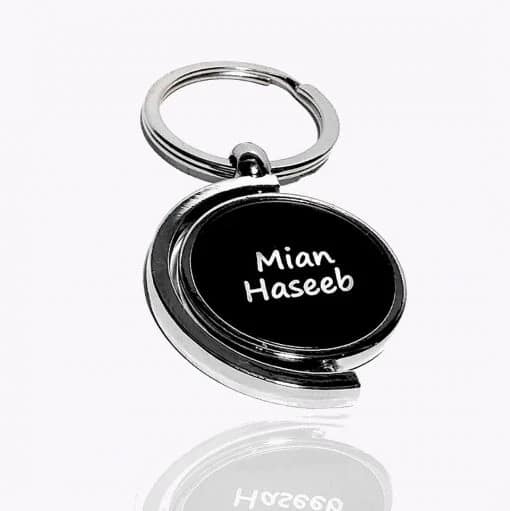 Slingshot Metallic Keychain