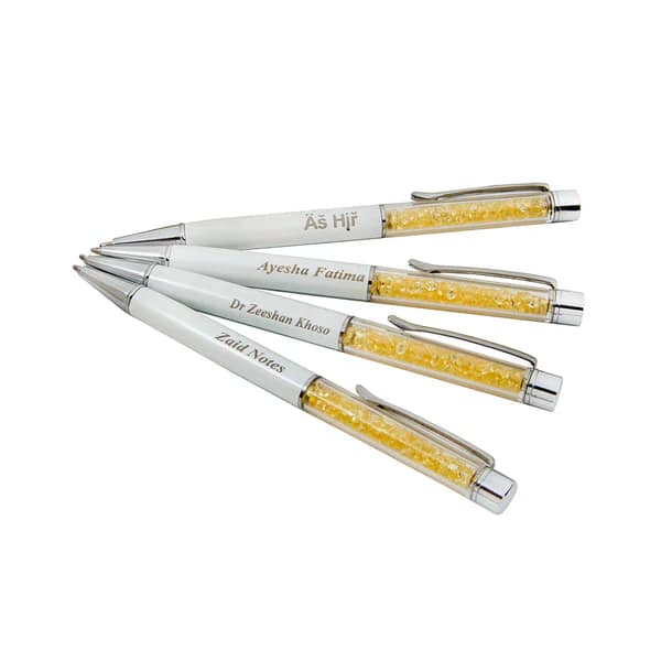 Crystal Diamond Pen With Engraved Name - Image 3
