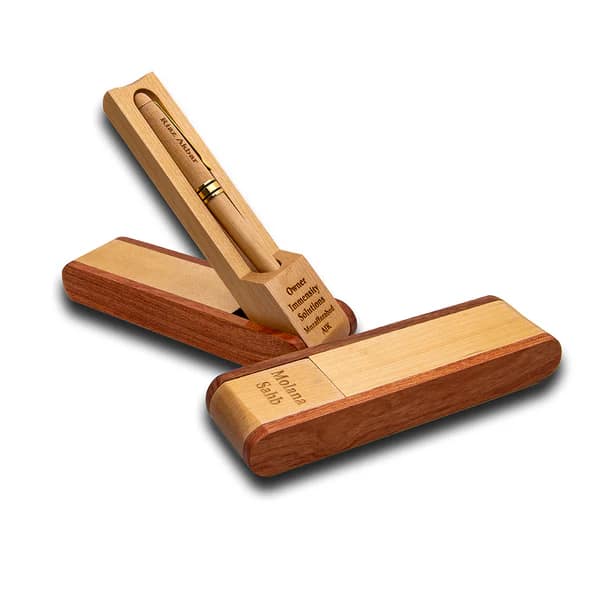 Luxury Wooden Pen With Engraved Name - Image 2