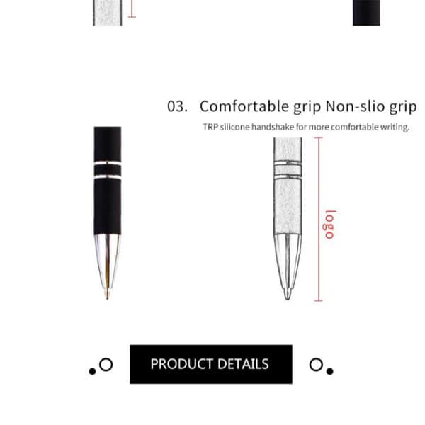 Velvet Texture Professional Pen with Your Engraved Name - Image 3