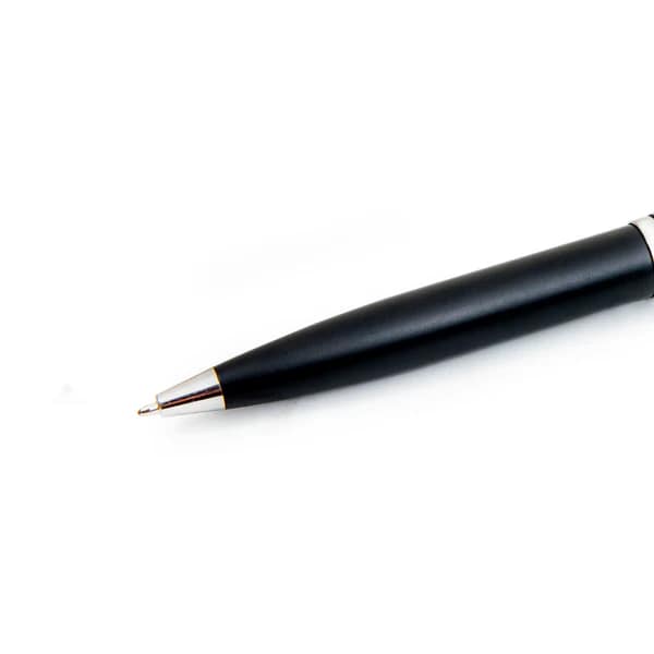 Classic Matt Black Ball Pen With Engrave Name - Image 2
