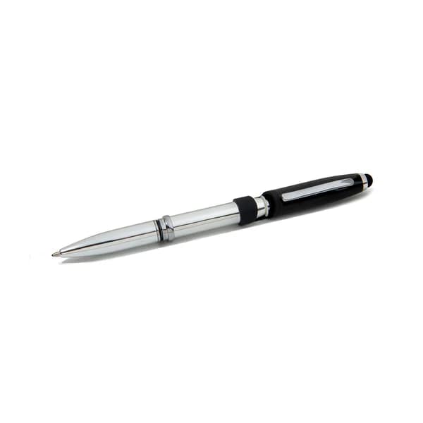 Metallic Night Light Pen With Mobile Stand & Your Engraved Name - Image 3