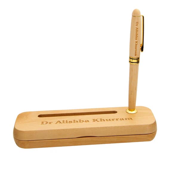 Wooden Pen With Engraved Name - Image 5