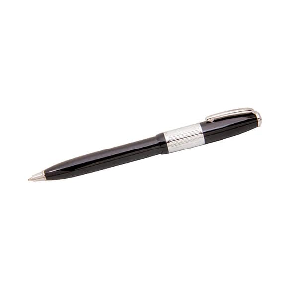 Black Heritage Name Engraved Metallic Ballpoint - Image 3