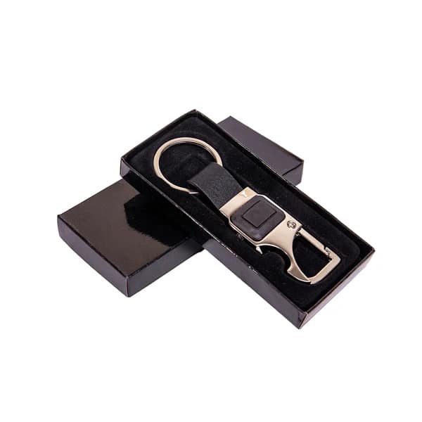 Number Plate Torch Metallic Keychain - Image 2