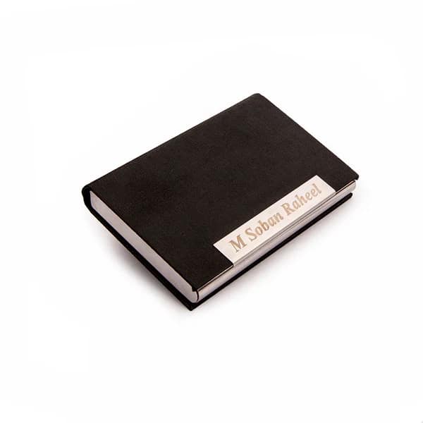 Luxury Leather Texture Visiting Card Holder