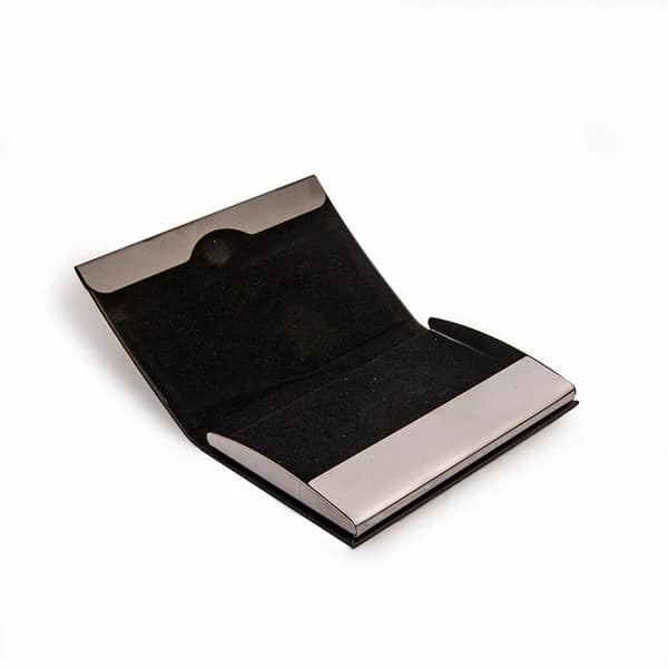 One Side Luxury Leather Visiting Card Holder | Engraved Name - Image 2
