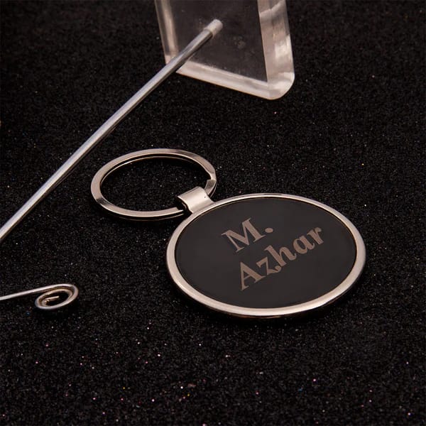 Cosmic Name Metallic Keychain - Image 3