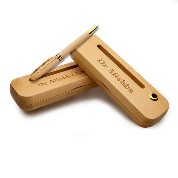 Wooden Pen With Engraved Name - Image 7
